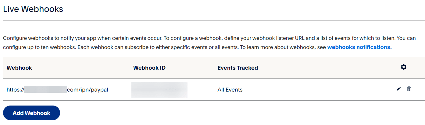 Paypal webhook example 3